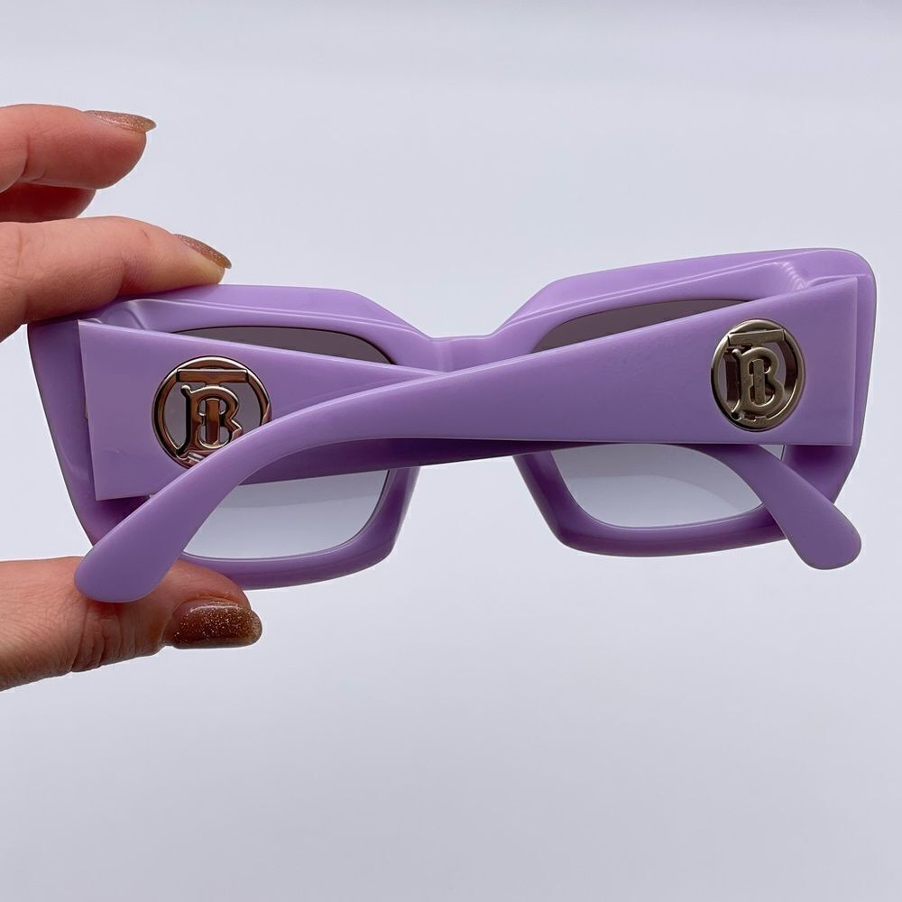 BURBERRY Sunglasses Daisy BE4344 394111 Lilac Women NEW - Picture 10 of 14